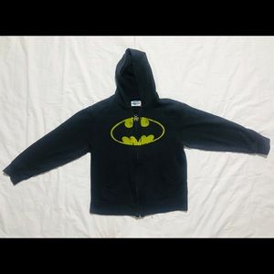 Boys Batman Zip Hoodie Size 10